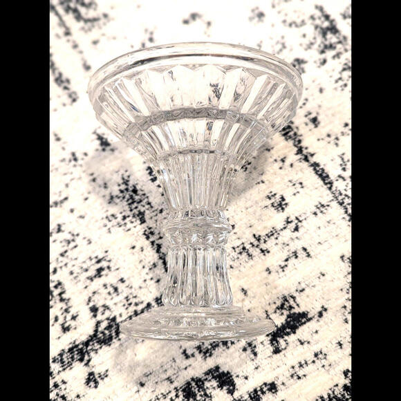 Other - Beautiful Elegant Crystal Candlestick Holder-Great Condition. 5.75in Tall